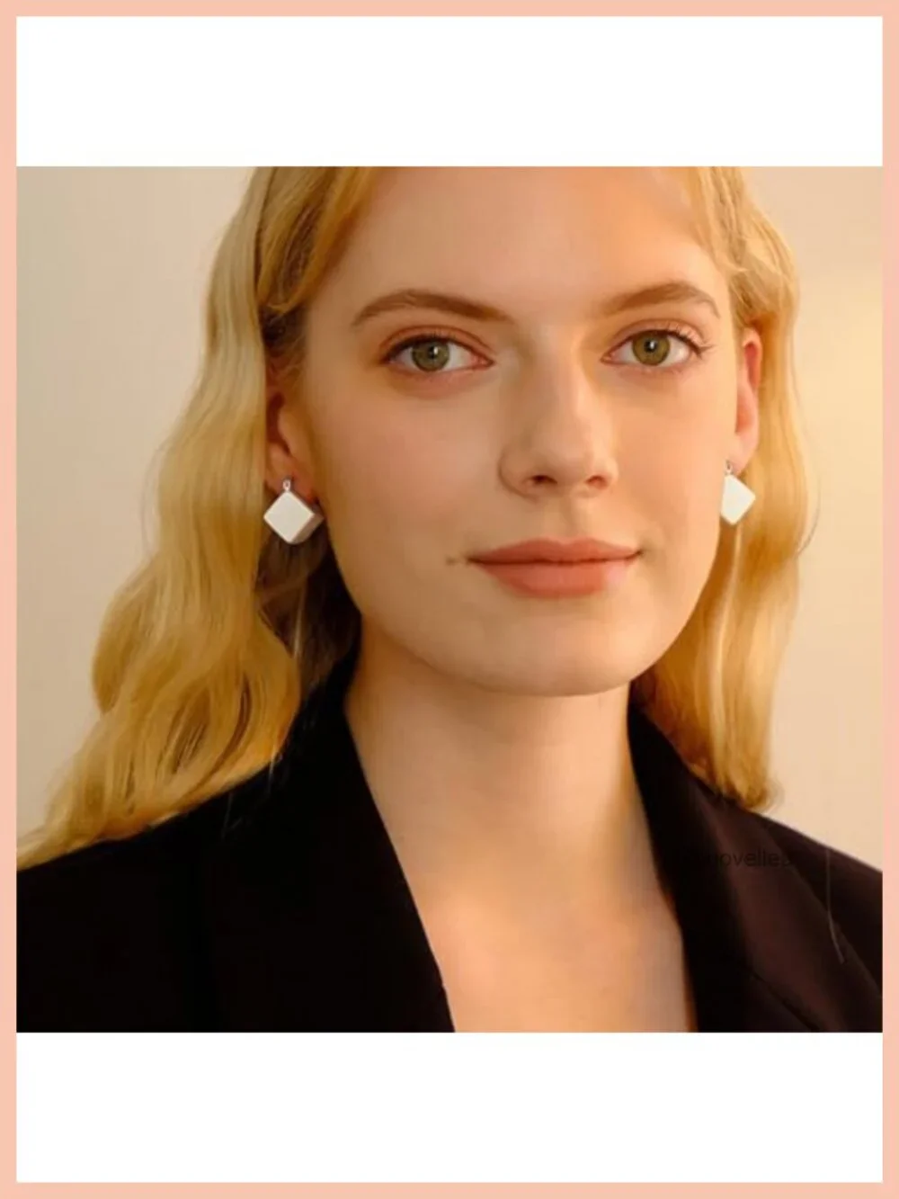 Dainty Gold and Silver Drop Dangle Earrings Geometric Statement